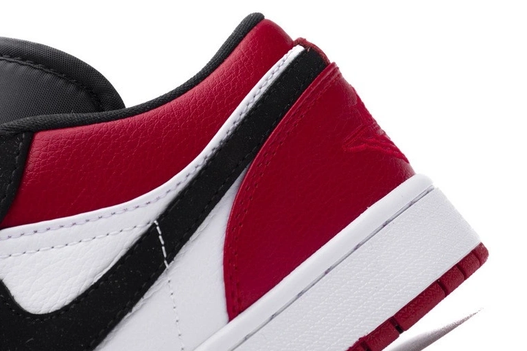 Low 553558-116 Black Toe Jordan  1 0201